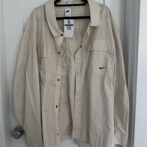 Brand new with tags mens button up Nike shirt